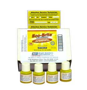 Eco-brite B703012y Eco-brit Universal A/c Dye 1/4 Oz. 5 Bottles C4