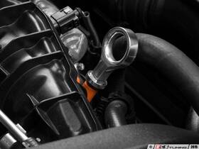 006131ecs01-01 Ecs - Billet Engine Oil Dipstick Polished For Vw Mk5 Golf/r/jetta