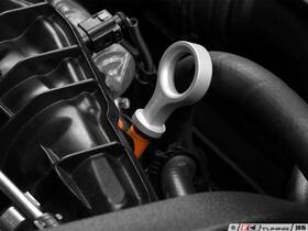 006131ecs01-03 Ecs - Tuning Billet Engine Oil Dipstick Silver Anodized