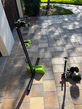 Fluid-365 Elliptigo Fluid 365 Stationary Trainer For 300 - Used