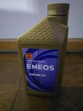 Eneos 3230-300 3230300 Api Sn/ilsac Gf-5 Certified 0w-20 Fully Synthetic Motor Oil - 1