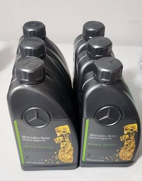 A000-989-8002-11bmeu Eng Mercedes-benz Genuine Engne Oil Sae 5w-30 Mb 229.52 Pack Of 6 A000-989-8002-11bmeu Eng Mercedes-benz Genuine Engne Oil Sae 5w-30 Mb 229.52 Pack Of 6