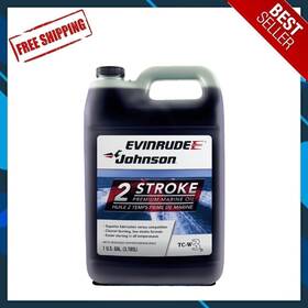 767001 Evinrude Johnson Premium Mineral Marine Outboard 2-stroke Engine Oil 1 Gallon