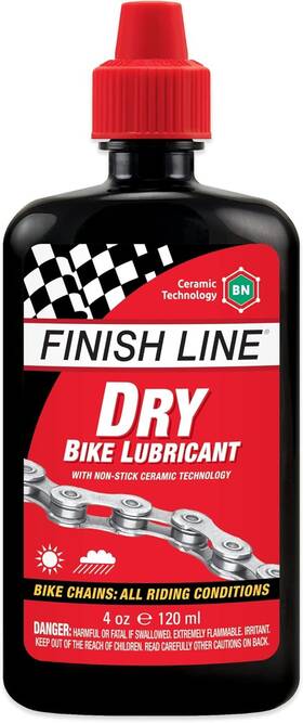 Finish Line 361211020028 Dry Bike Lubricant