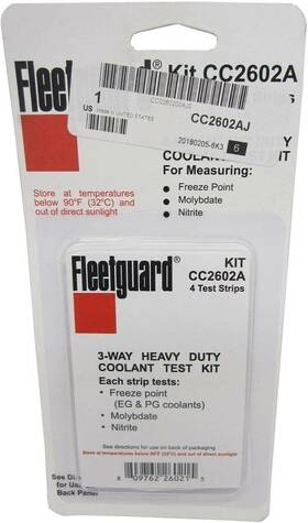 Cc2602a Fleetguard 655364752159 Coolant Analysis Test Kit