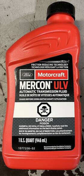 4352526 Ford Mercon Ulv Transmission Fluid 1 Quart New And Sealed Free Shipping