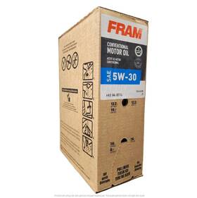 F620-6glbnb Fram Frl 5w-30 Conventional Oil 6 Gal F620-6glbnb Fram Frl 5w-30 Conventional Oil 6 Gal
