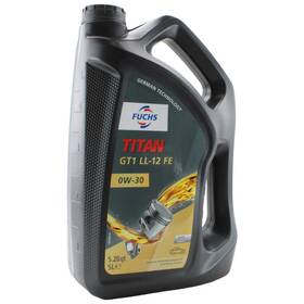 Fuchs 500679751 Titan Gt1 Ll-12 Fe Sae 0w-30 Engine Oil 5 Liter For Hyundai Jaguar Kia Lr