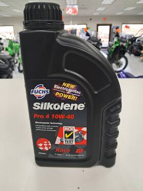600362287 Fuchs Silkolene Pro 4 10w-40 Full Synthetic Stroke Engine Oil. 600362287 Fuchs Silkolene Pro 4 10w-40 Full Synthetic Stroke Engine Oil.