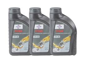 Fuchs 602188205 3 Liter Titan Supersyn Longlife 5w-40 Full Synthetic Engine Oil X 1l