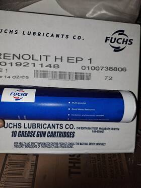 Hep1 Fuchs Renolit H Ep 1 Grease Gun Cartridges 10-14oz Case