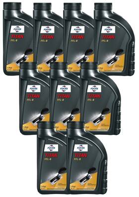 Fuchs Titan 800364692 9-liter Ffl-8 Dual Clutch Pdk Transmission Oil Fluid For Porsche
