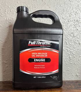 Ft83401-a Full Throttle 4 Pack High Mileage Oil Enhancer Engine 1 Gallon