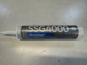 Ssg4000 Ge Ultra Glaze Silicone Structural Glazing Sealant 10.1 Oz Tube Black