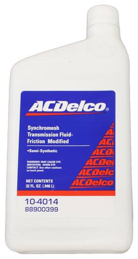 88900399 General Motors Genuine Gm Fluid Synchromesh Friction Modified 32 Fl Oz Pack Of 1