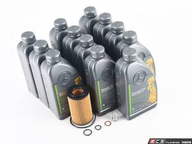 6511800109kt Genuine Mercedes Benz - Om651 Sprinter I4 Diesel Oil Change Kit 5w-30