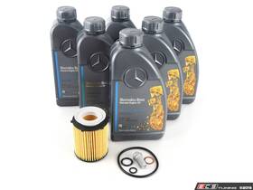 M260oilservicekt Genuine Mercedes Benz - M260 Oil Service Kit 5w-40