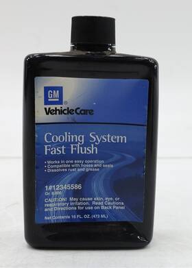 12345586 Gm New Oem Engine Cooling System Fast Flush 16oz Bottle