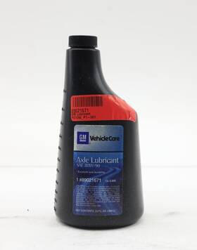 89021671 Gm New Oem Sae 80w-90 Axle Differential Gear Oil Lubricant 23oz. Bottle 89021671 Gm New Oem Sae 80w-90 Axle Differential Gear Oil Lubricant 23oz. Bottle