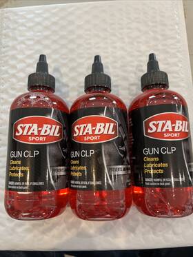 Gold Eagle 22405 Lot Of 3 Sta-bil Gun Cleaner And Lubricant Clp 8 Oz #22405