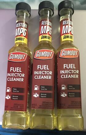 800001371 Gumout Fuel Injector Cleaner 6fl Oz Lot Of 3