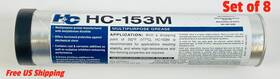 Hc-153m H&c Products Multipurpose Grease 14oz Tube Heavy Duty Lubricant For Bearings Chassis Set Of 8