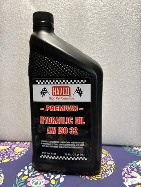 3332 Hapco Products Co. -1 Quart Premium Hydraulic Oil Aw Iso 32 High Performance 1 3332 Hapco Products Co. -1 Quart Premium Hydraulic Oil Aw Iso 32 High Performance 1