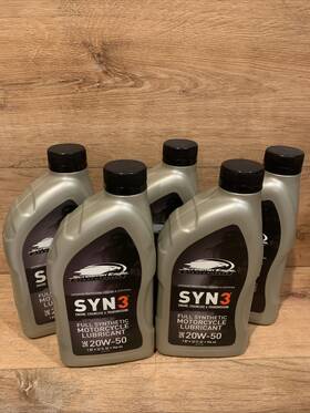 Harley Davidson 6260005 5 Quarts Syn3 20w-50 Screamin Eagle Full Synthetic Lubricant