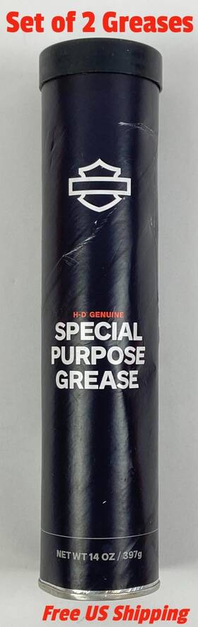 99857-97a Harley-davidson Genuine Special Purpose Grease 14 Oz Set Of 2