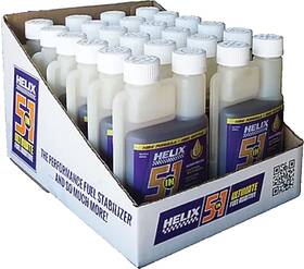 911-1212 Helix Racing Products 5 In 1 Fuel Additive - 12 Pack Of 8 Oz. Bottles