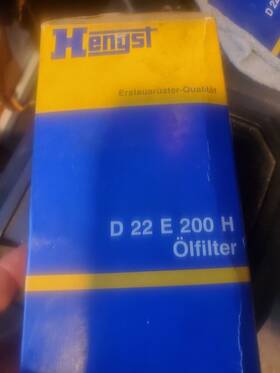 D22e200h Hengst Filter Oil For Alpina Bmw 5 Touring E34 7 E32 E38 8 E31