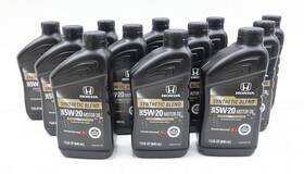 08798-9132 Honda New Oem Sae 5w-20 Synthetic Blend Motor Oil 1 Quart Set Of 12