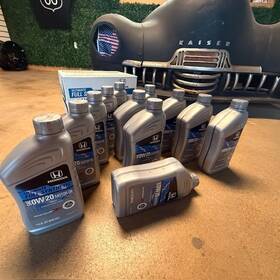 08798-9137 Honda 12 Genuine Engine Oil 0w-20 Full Synthetic Six Quart Oem 087989137