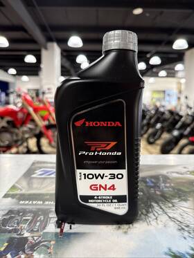 08c35-a131m03 Honda Pro Oil 10w-30 Gn4 Four Stroke Motorcycle 32 Fl Oz / 1 Quart 08c35-a131m03 Honda Pro Oil 10w-30 Gn4 Four Stroke Motorcycle 32 Fl Oz / 1 Quart
