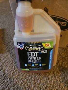 Hot Shot Edtwag16sq Shots Secret Everyday Diesel Treatment And Winter Defense 16 Oz