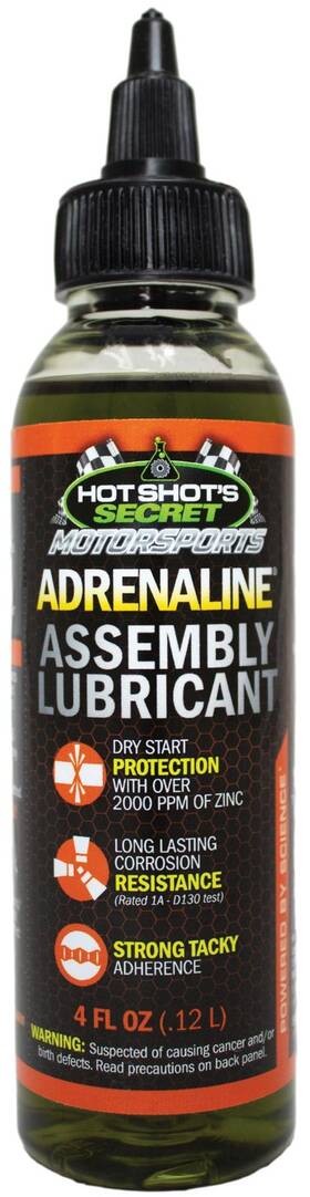 Aal4z Hot Shots Secret Engine Assembly Lubricant 4oz Shot S Adrenaline Engines Start