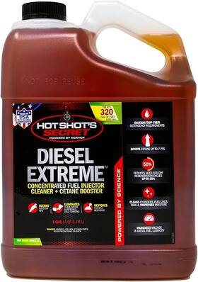P040401g Hots Shots Secret Hot Diesel Extreme 1 Gal Fuel System Cleaner Injector Additive New