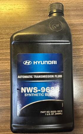 Hyundai 00232-19016 New Oem Atf Fluid - Nws-9638 Synthetic Blend