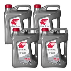 Idemitsu 3001009295300c020 0w-20 5 Quarts Full Synthetic Engine Oil Sp/gf-6 Pack Of 4