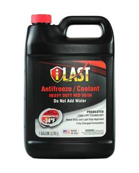 Fpaf500il61grd Ilast Premium Heavy Duty Red 50/50 Antifreeze 1g