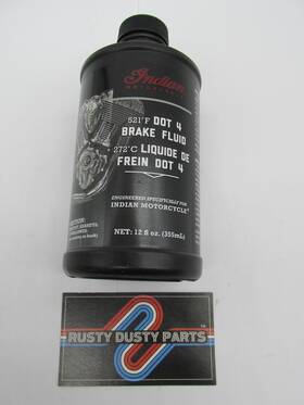 2880016 Indian Genuine Oem Dot 4 Brake Fluid 521 Degree 12 Fl Oz