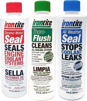 468-9190-16 Irontite 3-pack Cooling System Additives - Thoro-flush All Weather Seal
