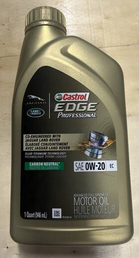 P01ae8b-02 Jaguar Landrover 0w20 Oil