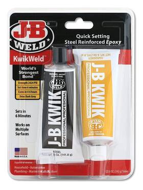 8271 Jb Weld J-b Kwikweld Professional Size Steel Reinforced Epoxy 10 Oz