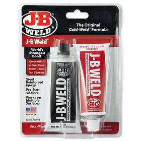8281 Jb Weld J-b - Pro Size Blister 2 5 Oz. Twin Tube