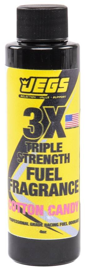 Jegs 63604 Fuel Fragrance Cotton Candy Scented 4 Oz. Bottle Safe For All Interna