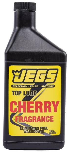 Jegs 63632 Top Lube Cherry Scented 16 Oz. Bottle Treats 55 Gallons Of Methanol