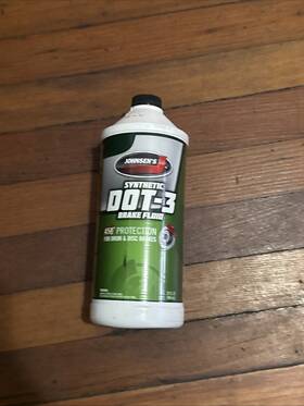 2232 Johnsens Johnsen S Synthetic Dot 3 Brake Fluid 35 Fl. Oz Bottle