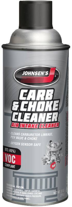 4641 Johnsens Voc Compliant Carburetor Cleaner Spray 10 Oz