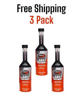 4679 Johnsens 3 Pack 12oz Gas Treatment Protects Against Line Freezes